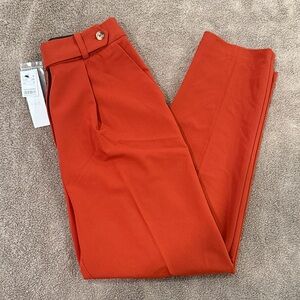 Topshop Women’s Bold Orange Chinos